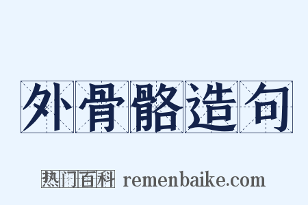 外骨骼造句是什么意思的图片